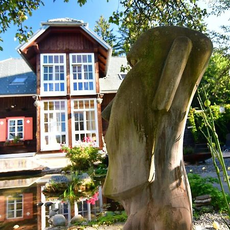 Naturforsthaus Ferienwohnung Fuer Hunde- Und Tierverbundene Menschen Preitenegg Eksteriør bilde
